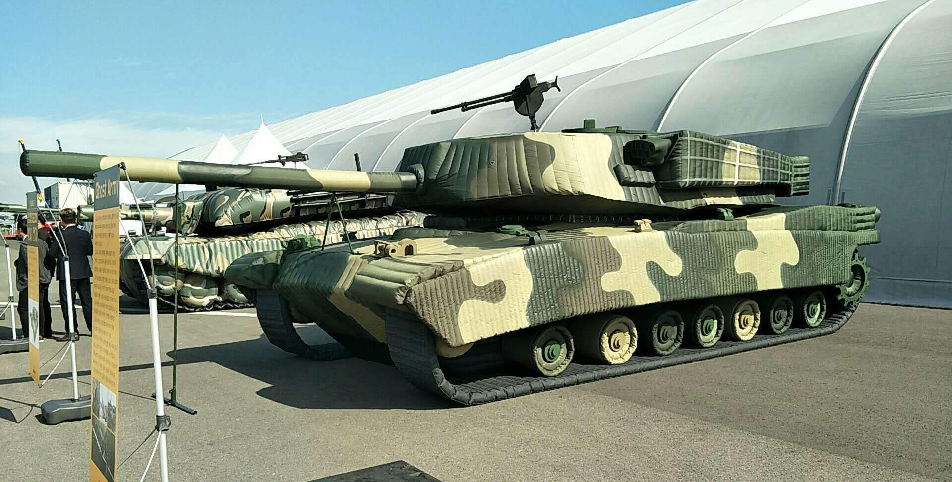 克孜勒苏柯尔克孜军事充气坦克